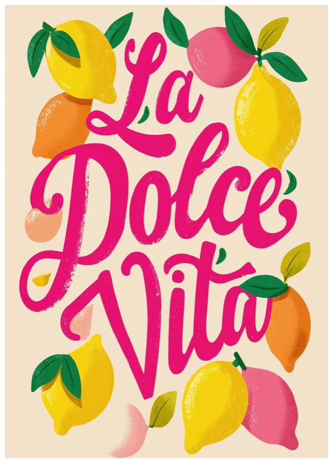 Póster La Dolce Vita
